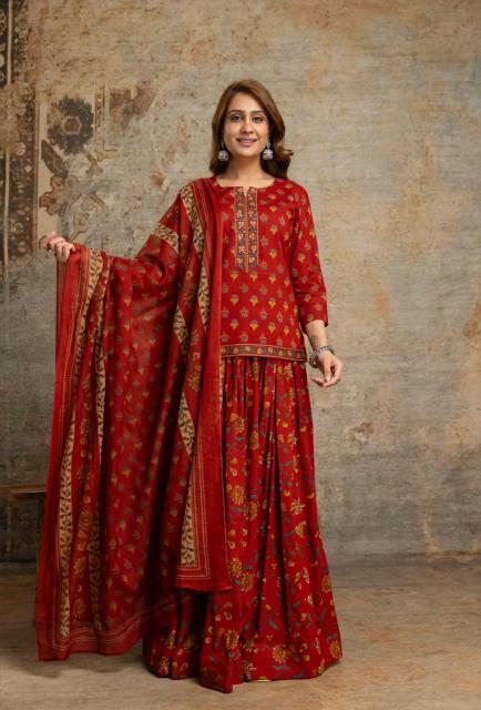 Felocity Premium Cotton vol 110 catalog kurti with skirt wholesale