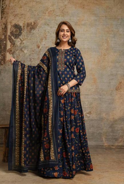 Felocity Premium Cotton vol 110 catalog kurti with skirt wholesale