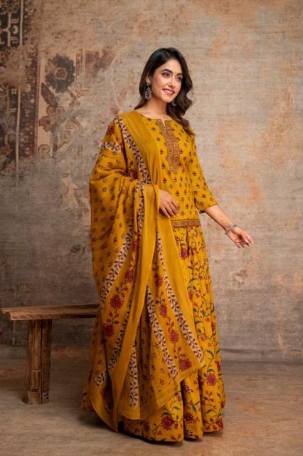 Felocity Premium Cotton vol 110 catalog kurti with skirt wholesale