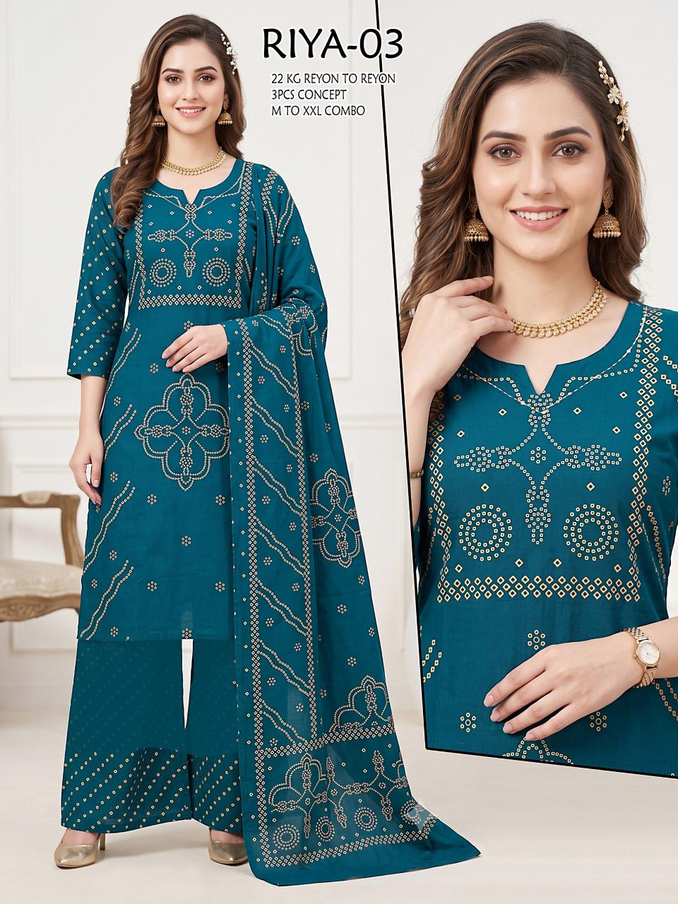 Felocity Riya 0.2 catalog best wholesale lucknowi kurti