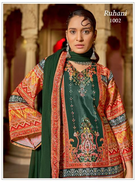 Felocity Ruhani catalog kurti palazzo set wholesale