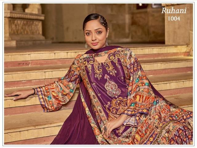 Felocity Ruhani catalog kurti palazzo set wholesale
