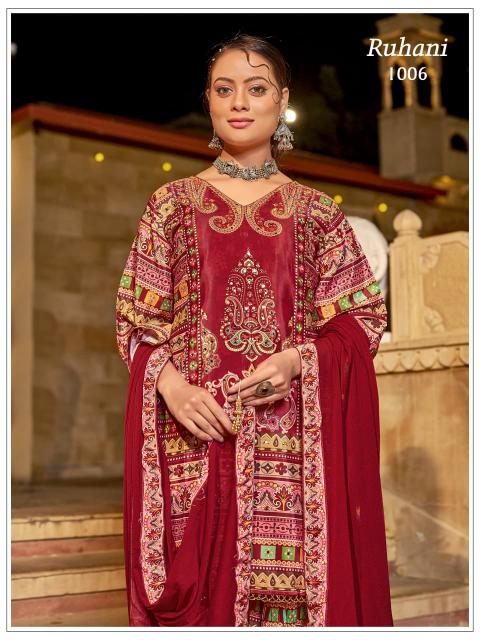 Felocity Ruhani catalog kurti palazzo set wholesale