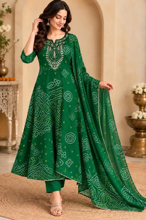 Felocity Tlc Vol 195 catalog bandhani design kurtis wholesale