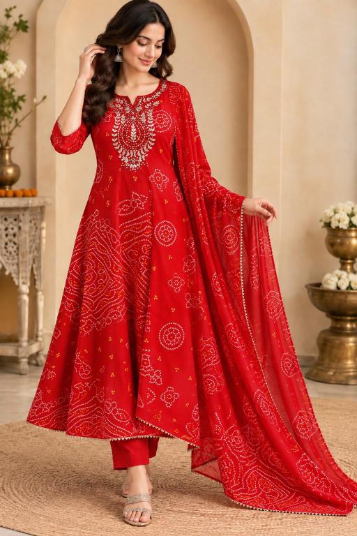 Felocity Tlc Vol 195 catalog bandhani design kurtis wholesale
