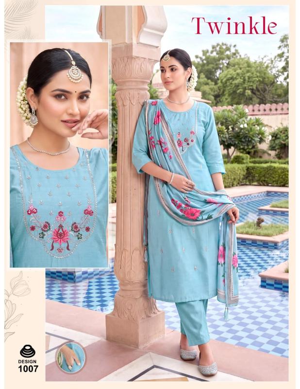 Felocity Twinkle catalog special designer kurti wholesale market in surat