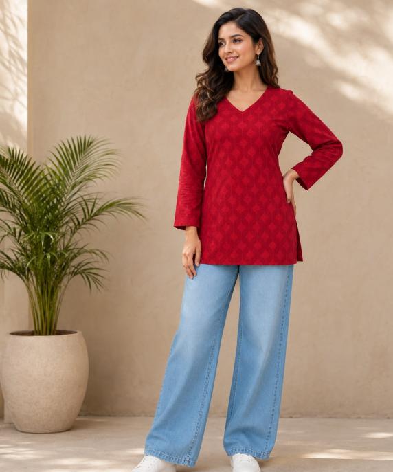 Felocity ZN 201 DK catalog cotton kurti manufacturer wholesaler