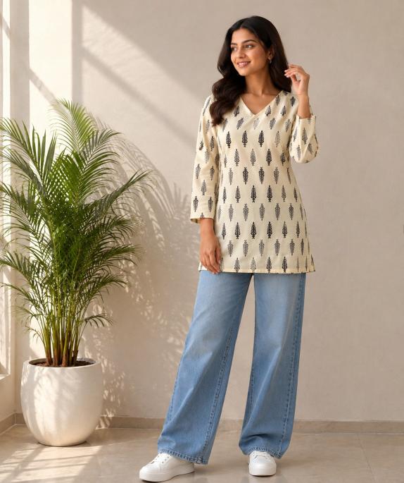 Felocity ZN 201 DK catalog cotton kurti manufacturer wholesaler
