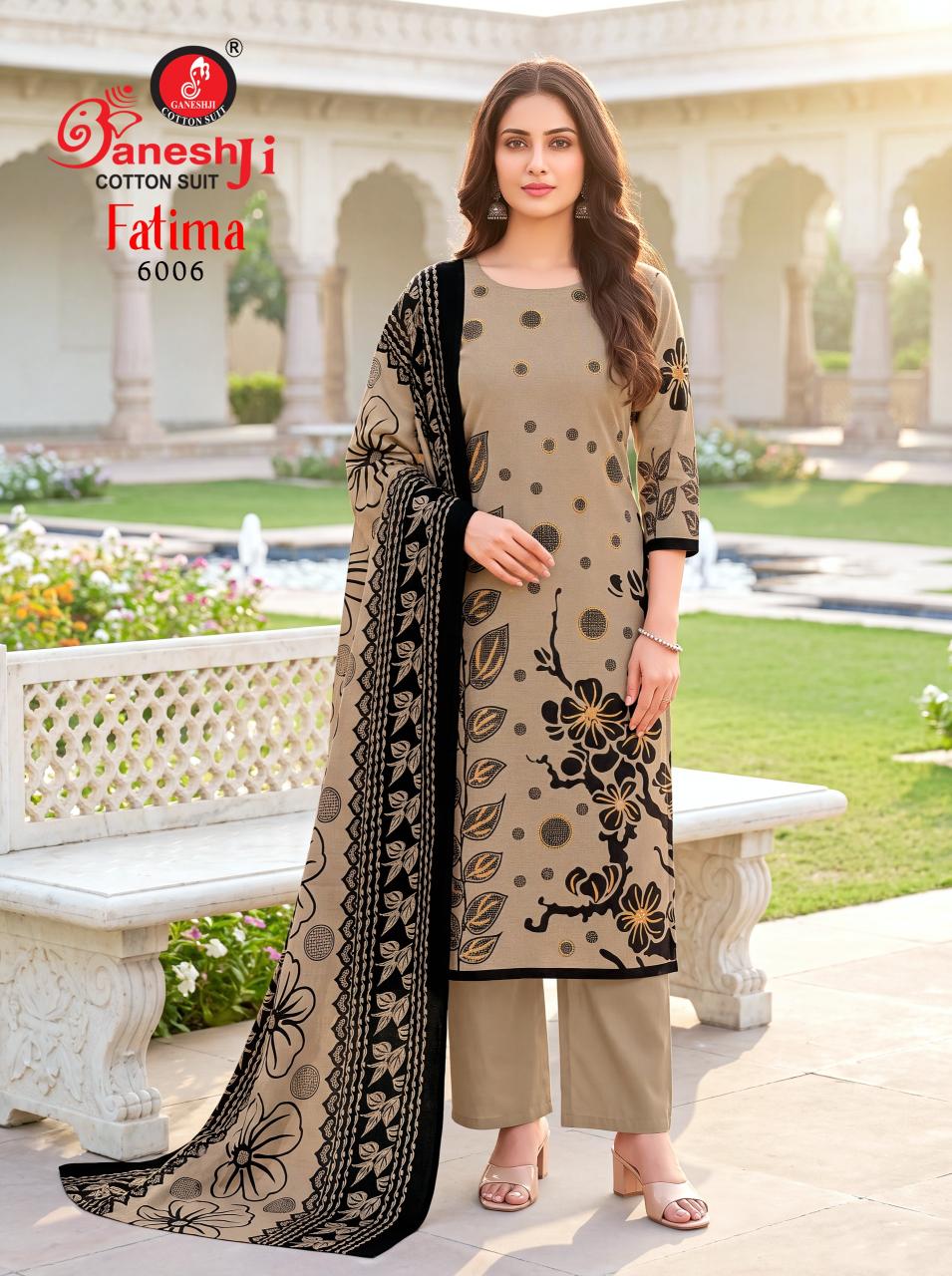 Ganeshji Fatima Vol 6 – Dress Material Wholesale Catalog