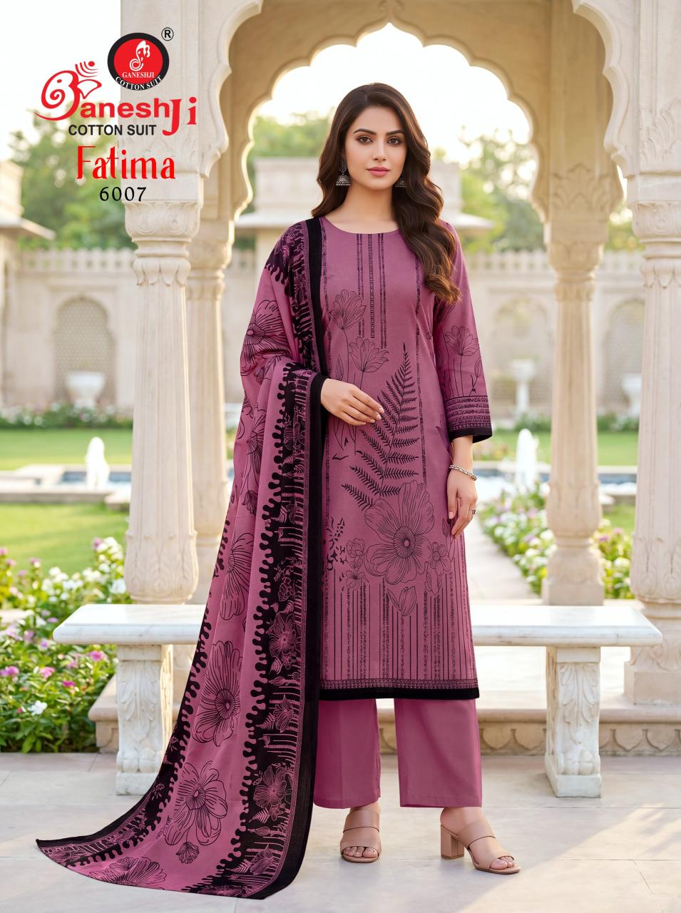 Ganeshji Fatima Vol 6 – Dress Material Wholesale Catalog