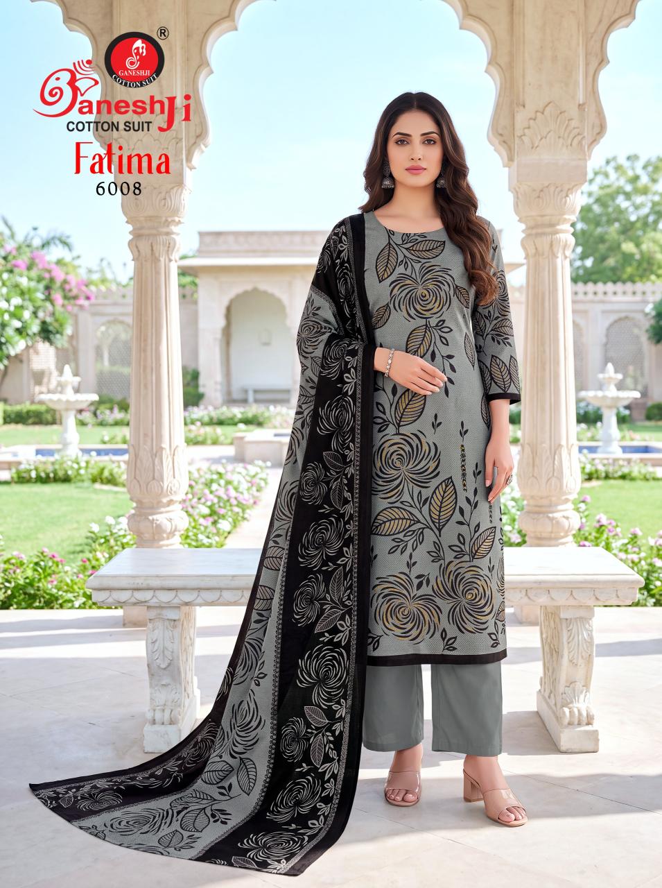 Ganeshji Fatima Vol 6 – Dress Material Wholesale Catalog