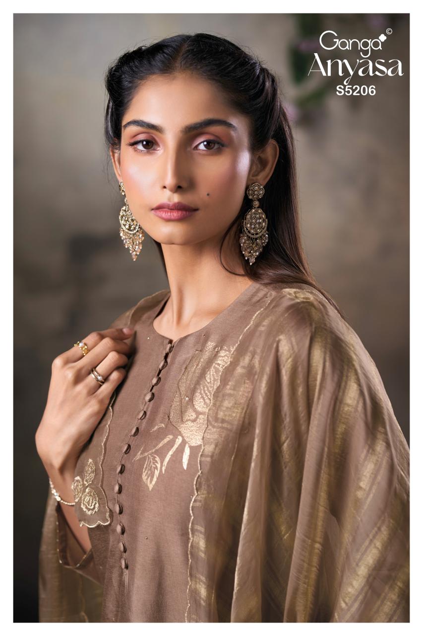 Ganga Anyasa 5206 catalog salwar kameez catalog wholesale