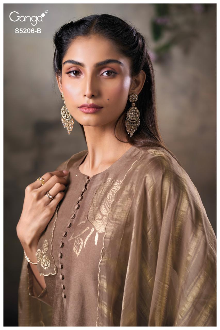 Ganga Anyasa 5206 catalog salwar kameez catalog wholesale