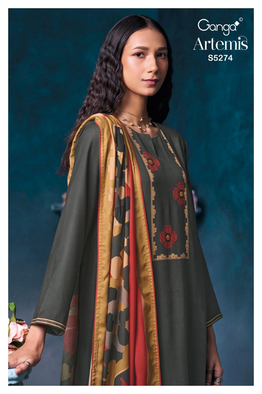 Ganga Artemis 5274 catalog wholesale salwar kameez catalogue eid collection