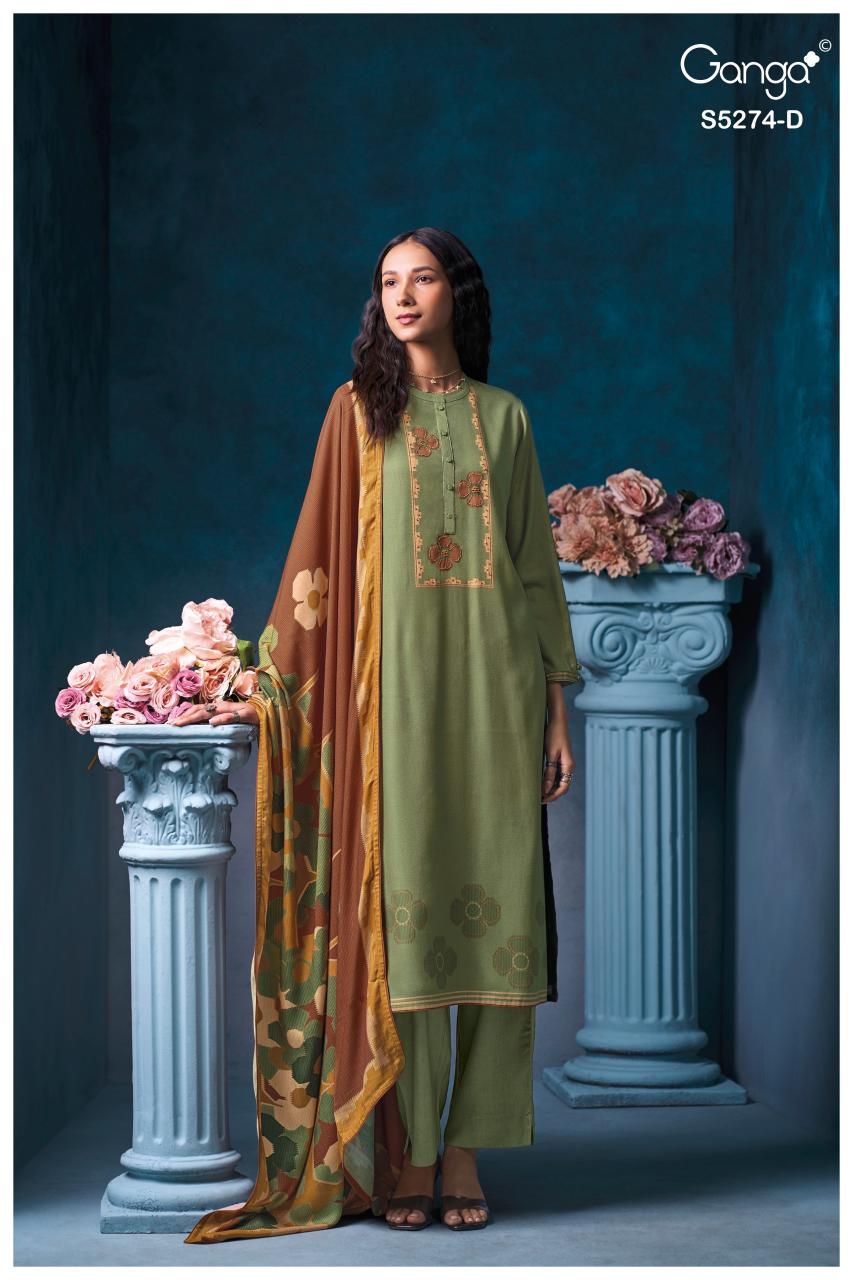 Ganga Artemis 5274 catalog wholesale salwar kameez catalogue eid collection