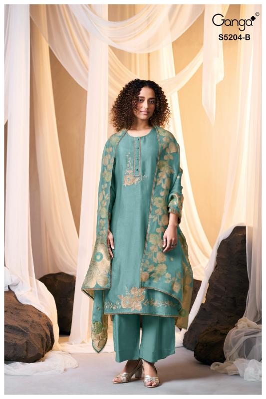 Ganga Azyra 5204 catalog top office wear wholesale brand salwar kameez