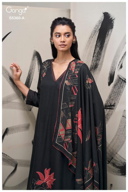 Ganga Berylia 5360 catalog wholesale market for salwar kameez in delhi
