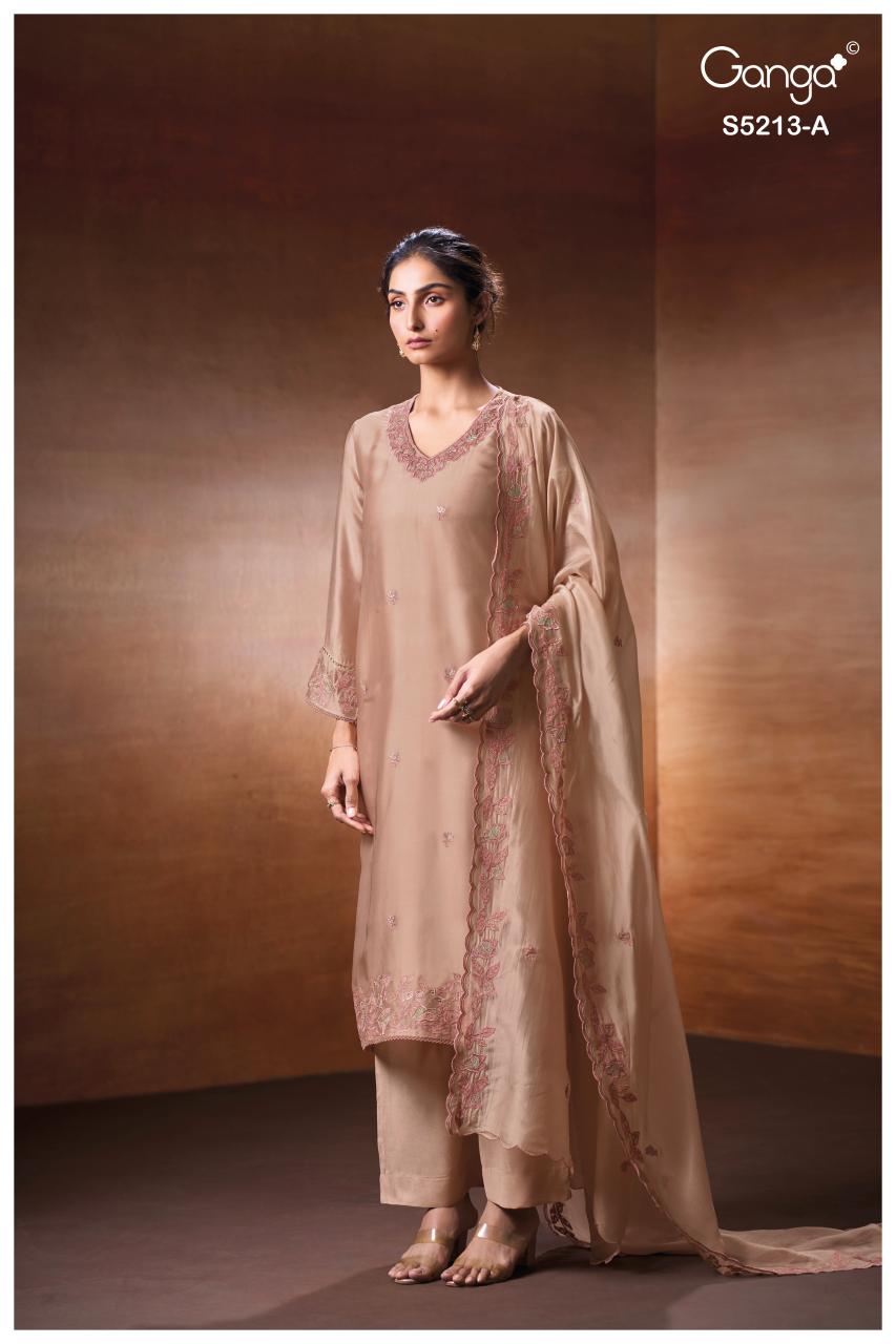 Ganga Binaesa 5213 catalog wholesale salwar kameez pakistani