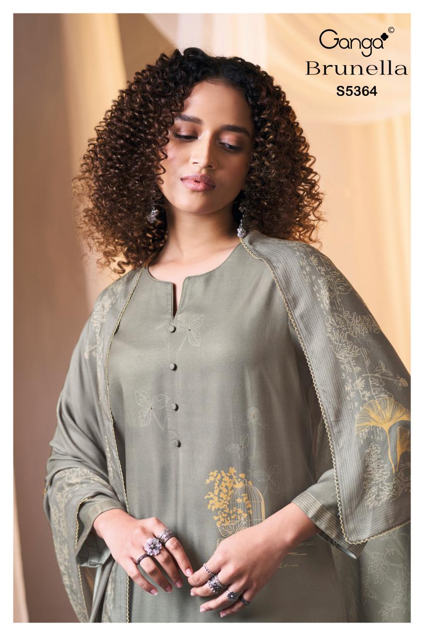 Ganga Brunella 5364 catalog wholesale salwar kameez pakistan