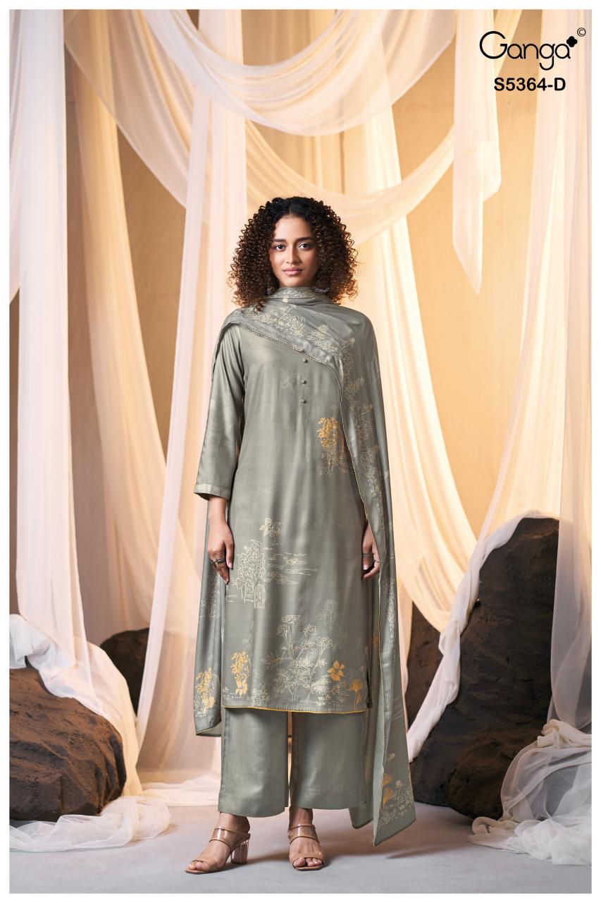 Ganga Brunella 5364 catalog wholesale salwar kameez pakistan