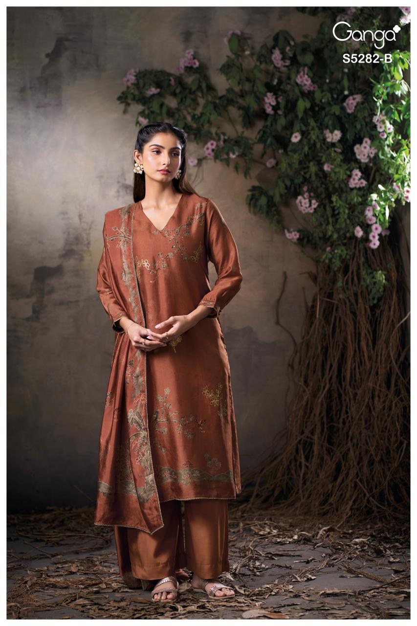 Ganga Ceyra 5282 catalog wholesale catalogue salwar kameez