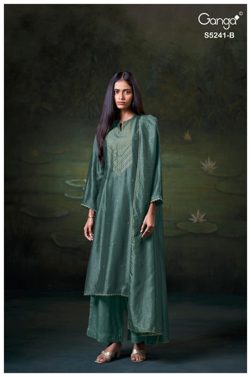 Ganga Deymth 5241 Catalog wholesale salwar kameez mart