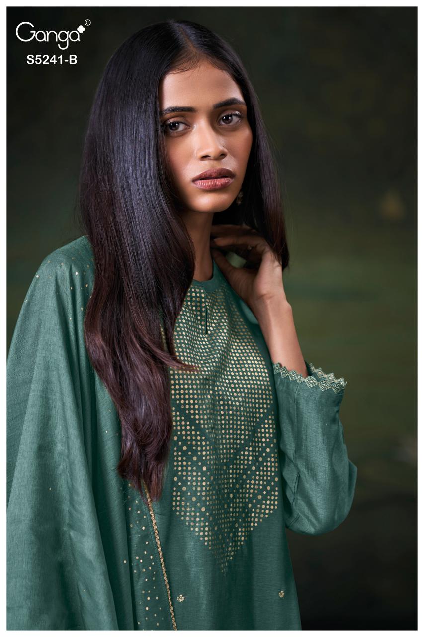 Ganga Deymth 5241 Catalog wholesale salwar kameez mart