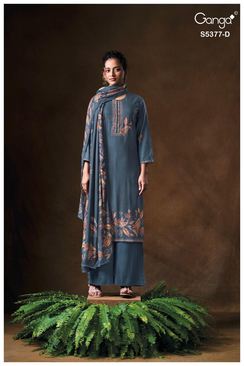 Ganga Eloisna 5377 catalog traditional salwar kameez wholesale