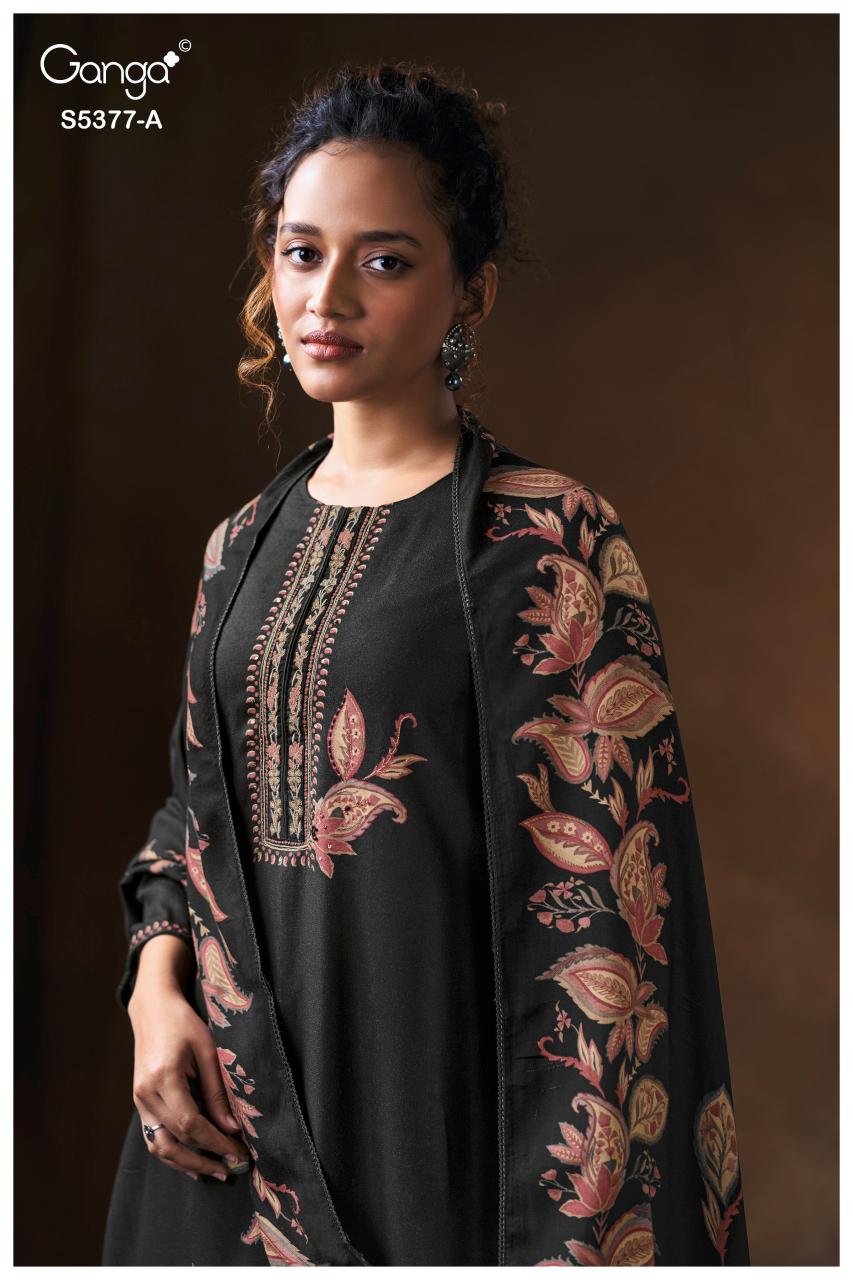 Ganga Eloisna 5377 catalog traditional salwar kameez wholesale