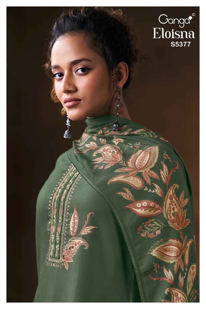 Ganga Eloisna 5377 catalog traditional salwar kameez wholesale