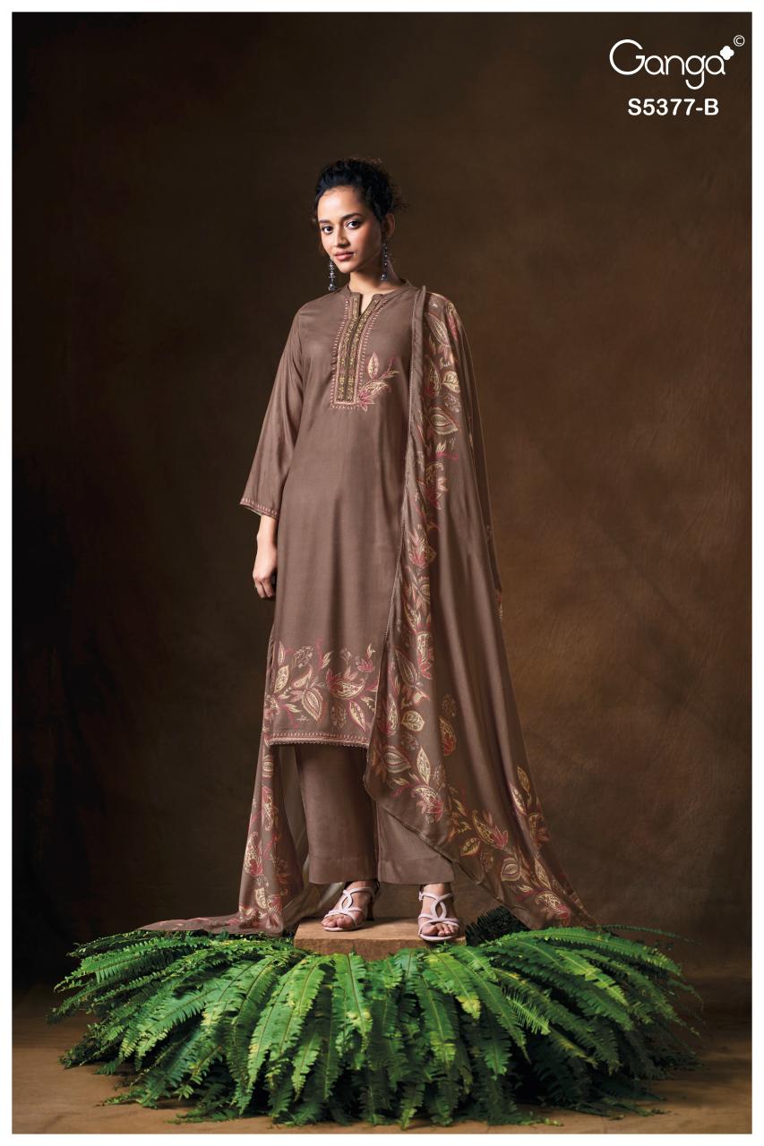 Ganga Eloisna 5377 catalog traditional salwar kameez wholesale