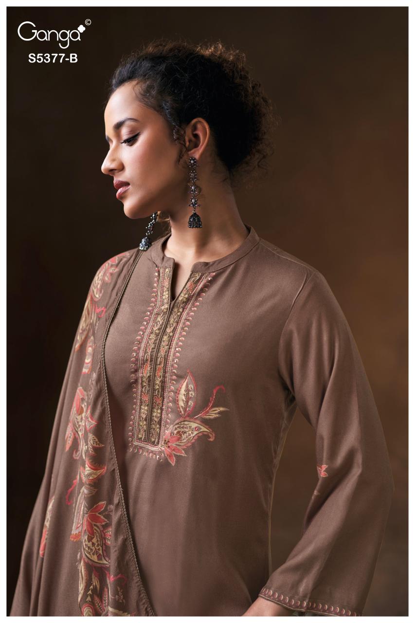 Ganga Eloisna 5377 catalog traditional salwar kameez wholesale