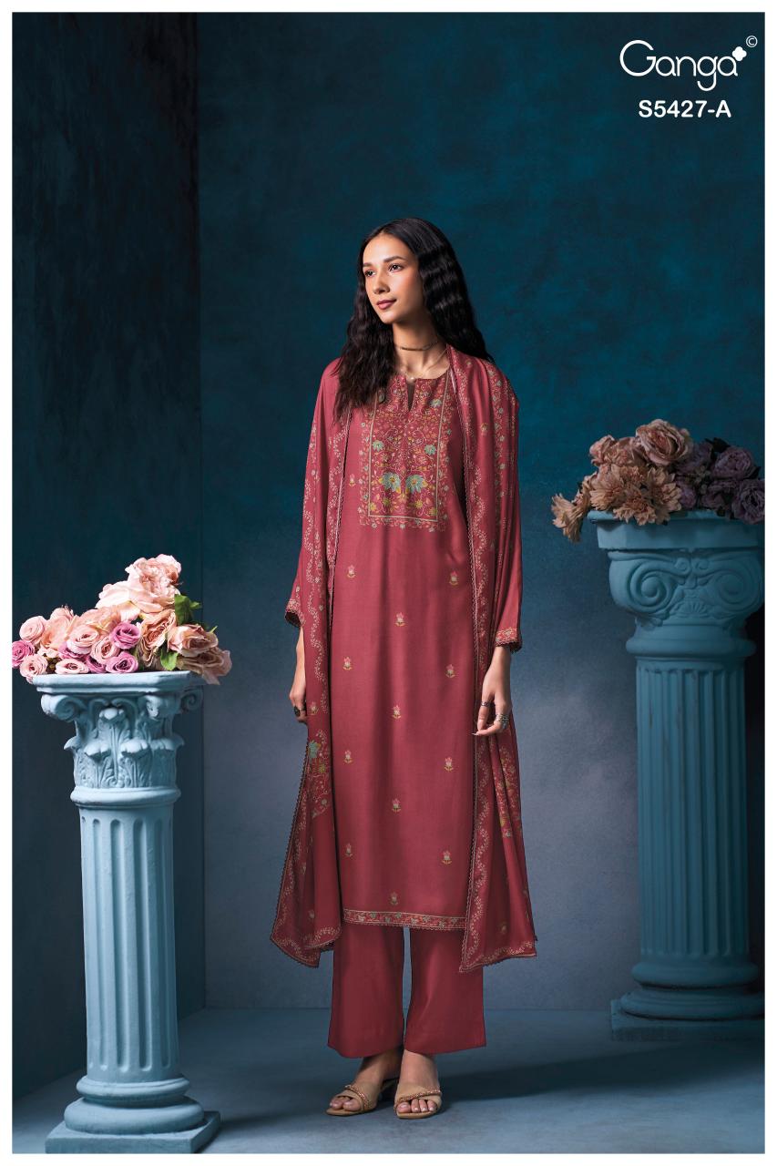 Ganga Grelia 5427 catalog salwar kameez wholesale