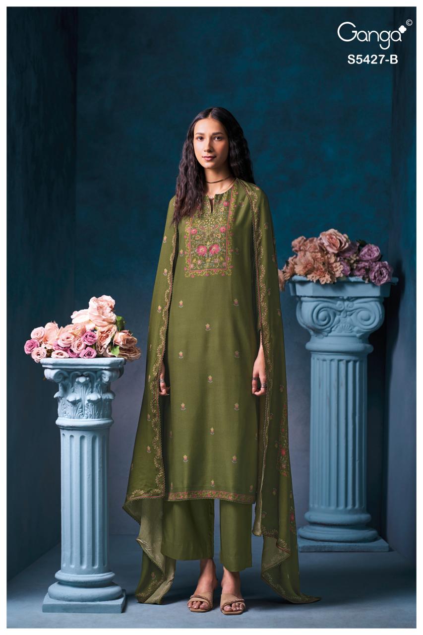 Ganga Grelia 5427 catalog salwar kameez wholesale