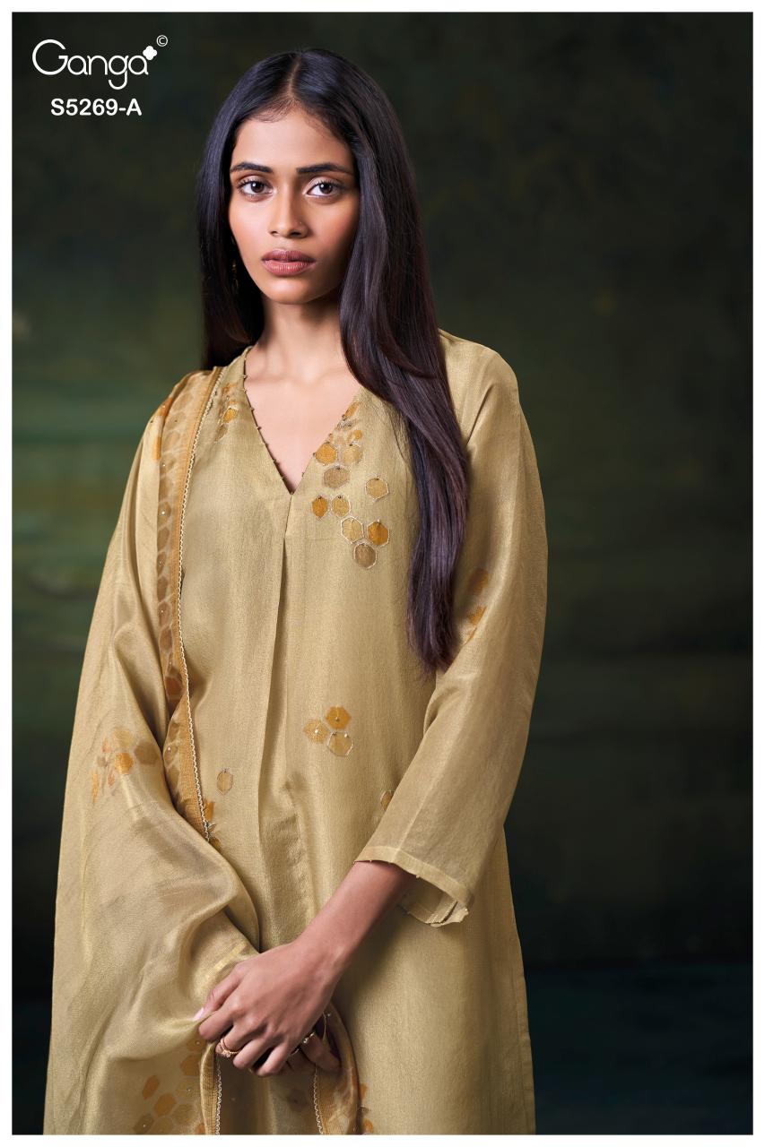 Ganga Greyasa 5269 catalog top office wear wholesale brand salwar kameez