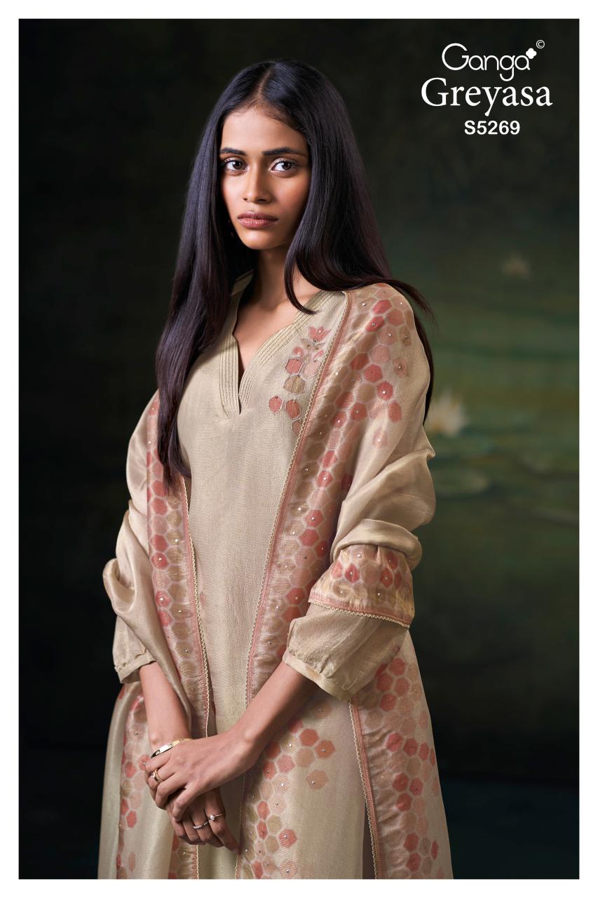 Ganga Greyasa 5269 catalog top office wear wholesale brand salwar kameez
