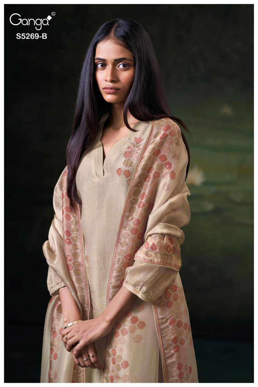 Ganga Greyasa 5269 catalog top office wear wholesale brand salwar kameez