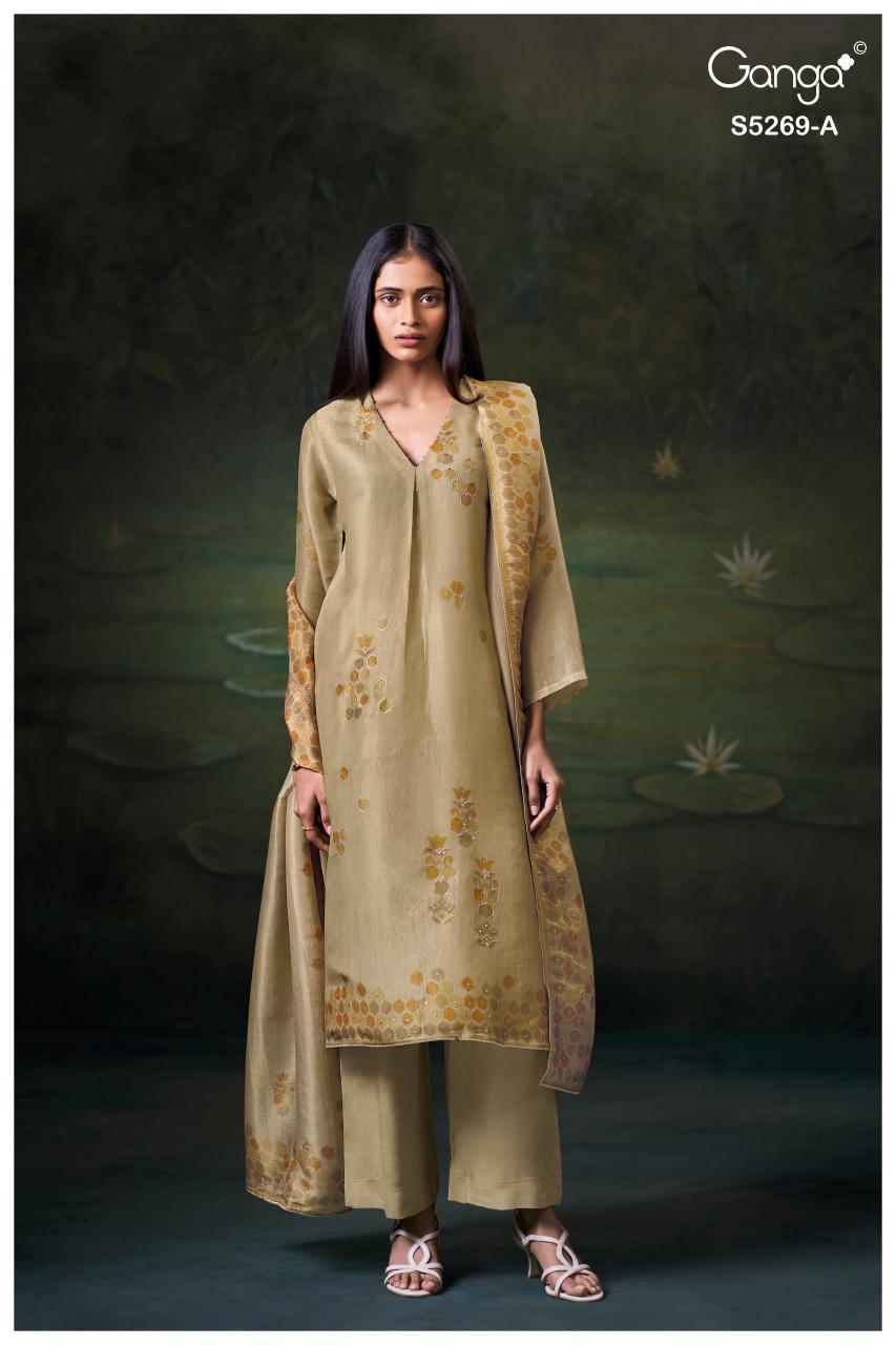 Ganga Greyasa 5269 catalog top office wear wholesale brand salwar kameez