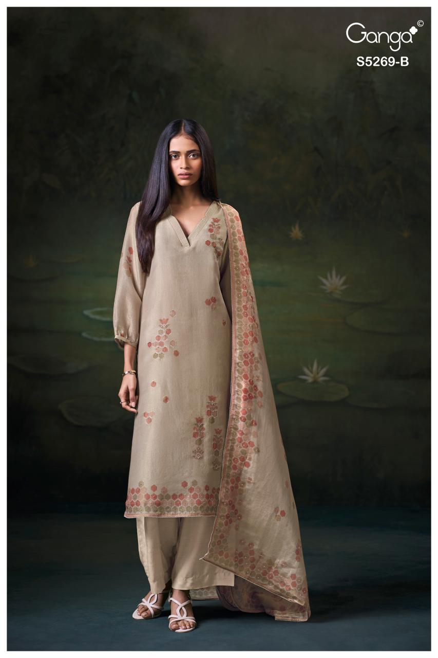 Ganga Greyasa 5269 catalog top office wear wholesale brand salwar kameez