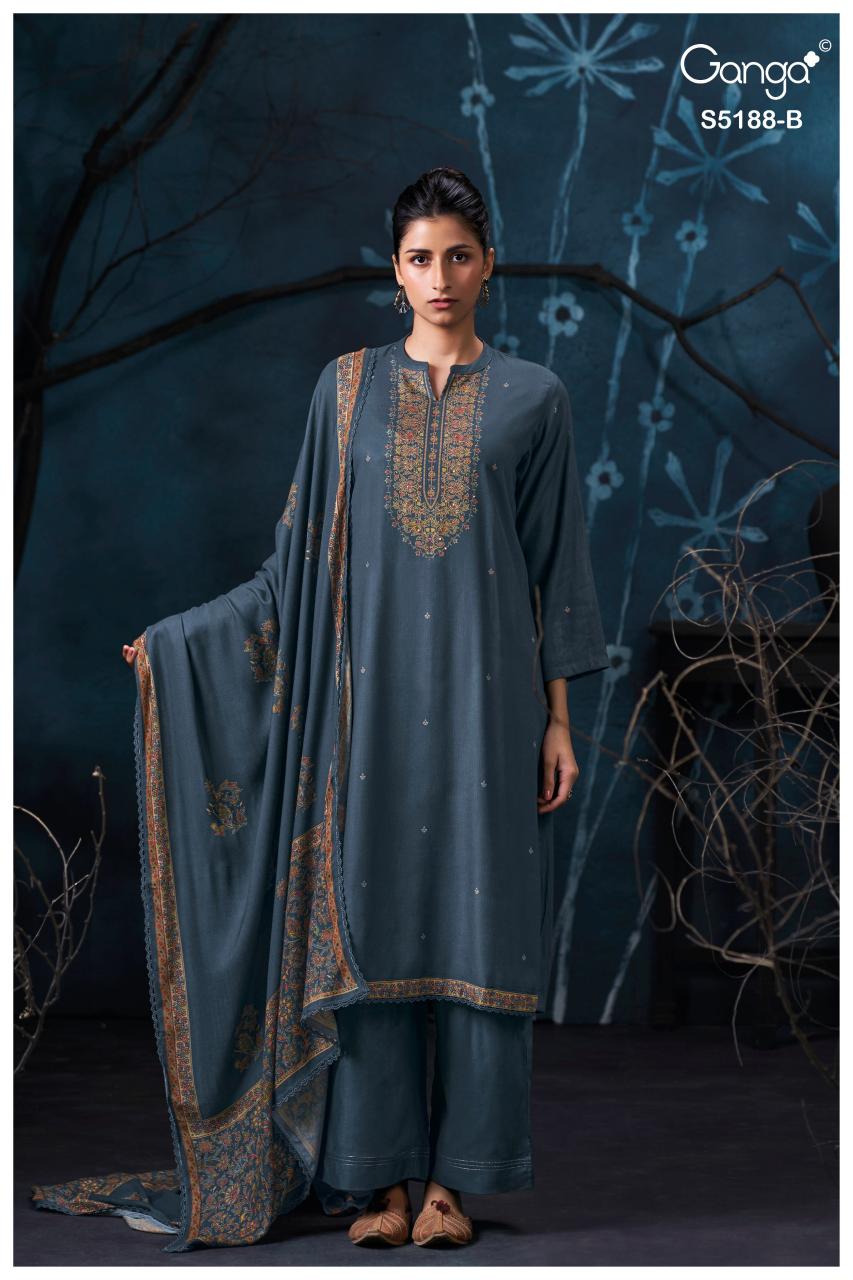 Ganga Grieya 5188 catalog wholesale latest salwar kameez designs catalogue