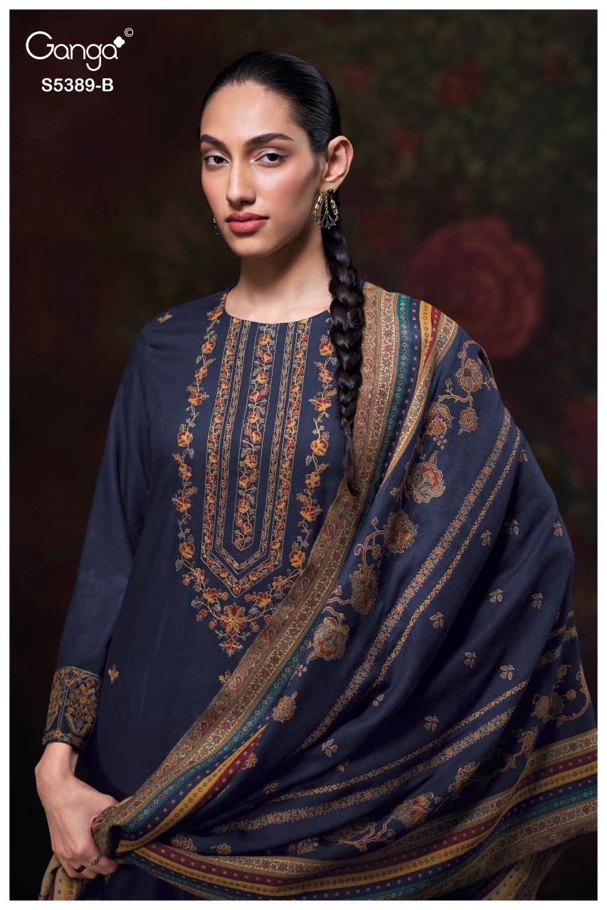 Ganga Inezha 5389 catalog patiala salwar kameez wholesale