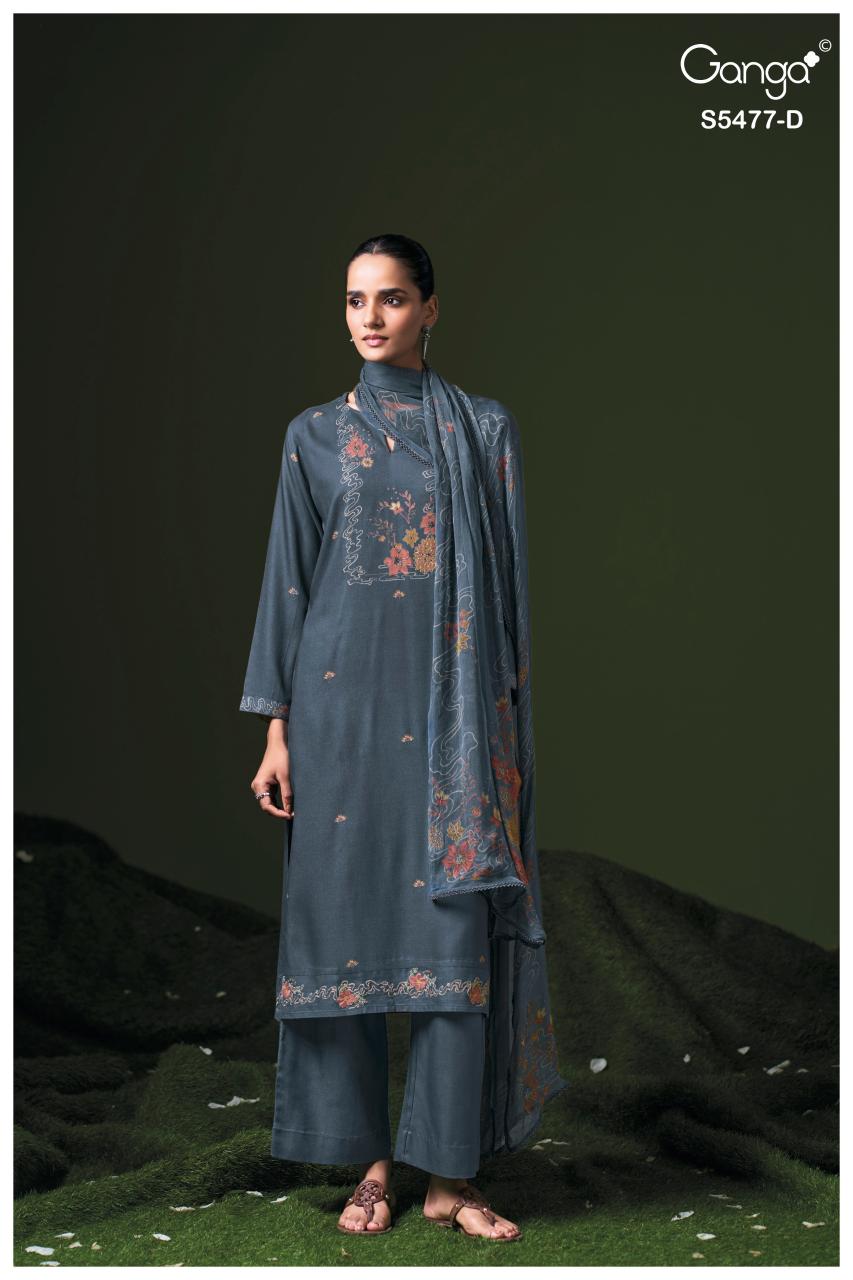 Ganga Janine 5477 catalog wholesale market of salwar kameez in surat
