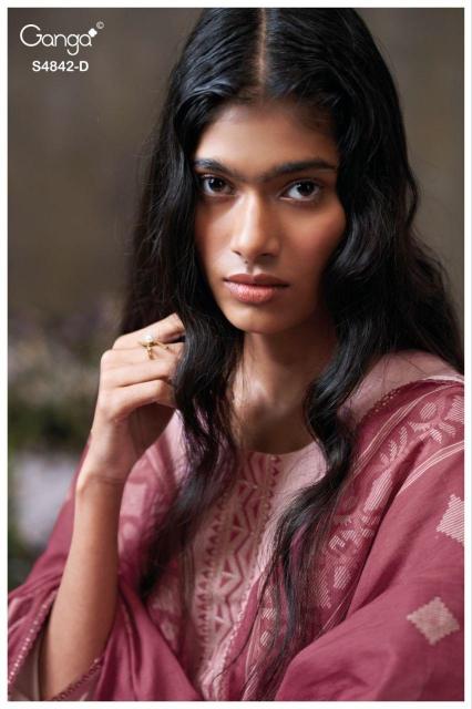 Ganga Jazira 4842 catalog mdl salwar kameez wholesale