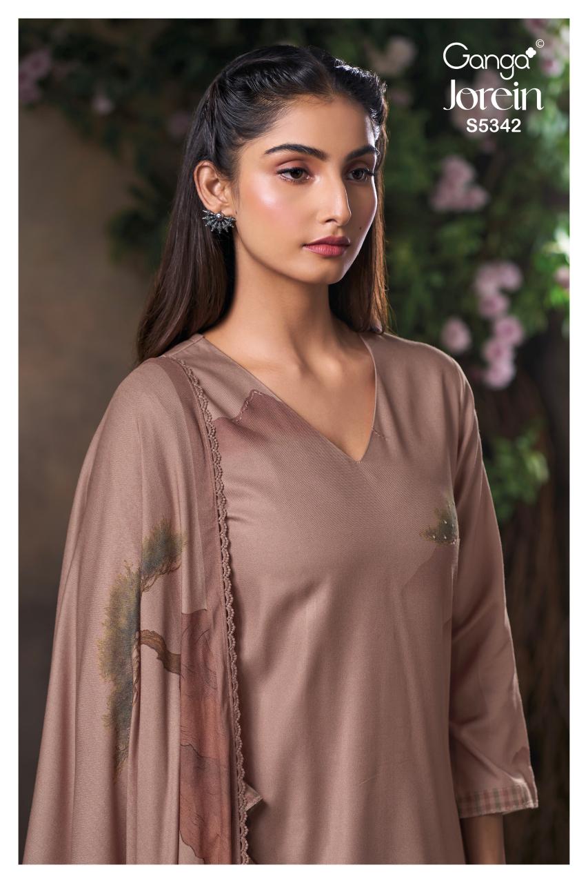 Ganga Jorein 5342 catalog wholesalers of salwar kameez in park street