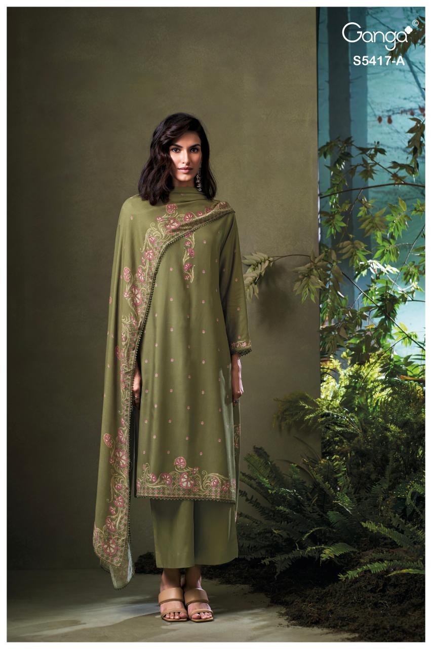 Ganga Kenesi 5417 catalog wholesale salwar kameez online shopping in india