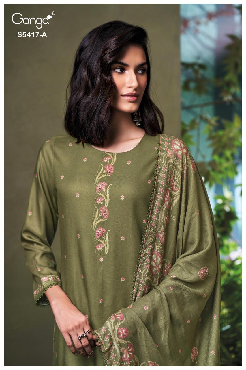 Ganga Kenesi 5417 catalog wholesale salwar kameez online shopping in india