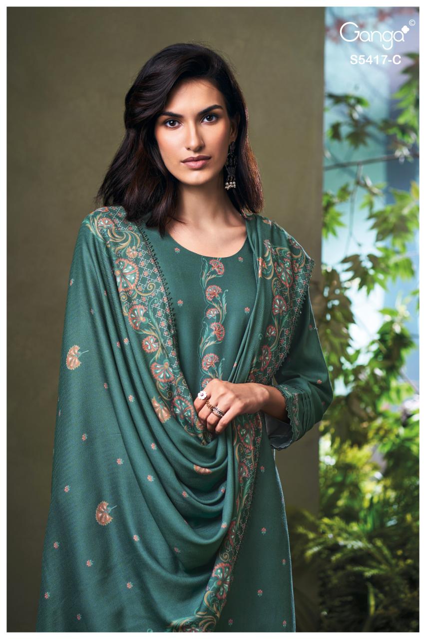 Ganga Kenesi 5417 catalog wholesale salwar kameez online shopping in india