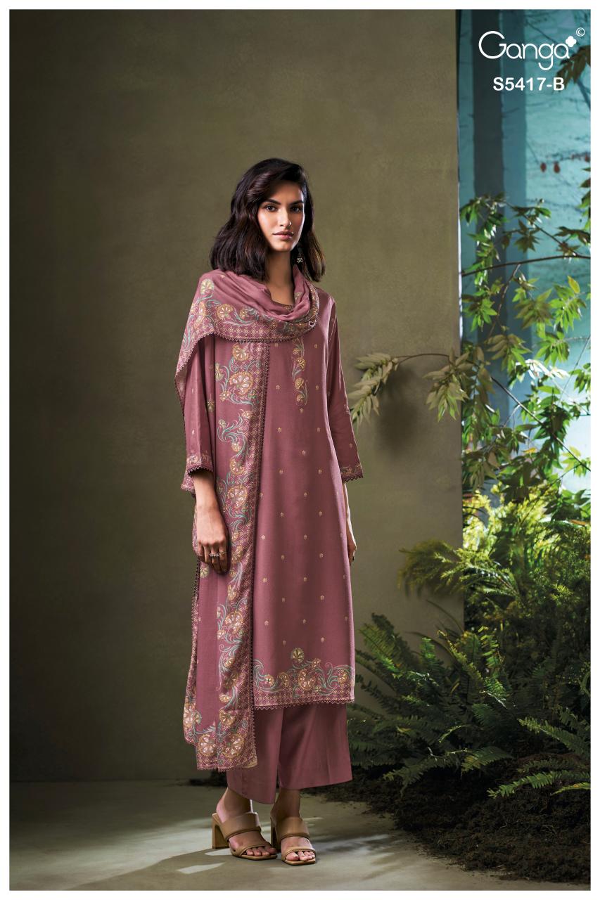 Ganga Kenesi 5417 catalog wholesale salwar kameez online shopping in india