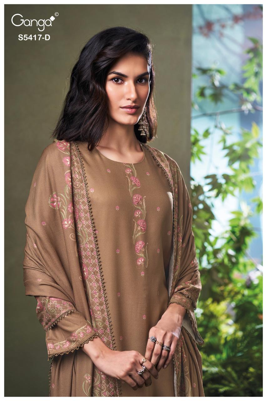 Ganga Kenesi 5417 catalog wholesale salwar kameez online shopping in india