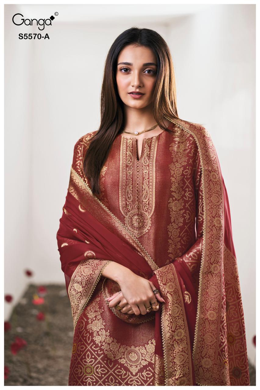 Ganga Mairya 5570 catalog party wear salwar kameez wholesale